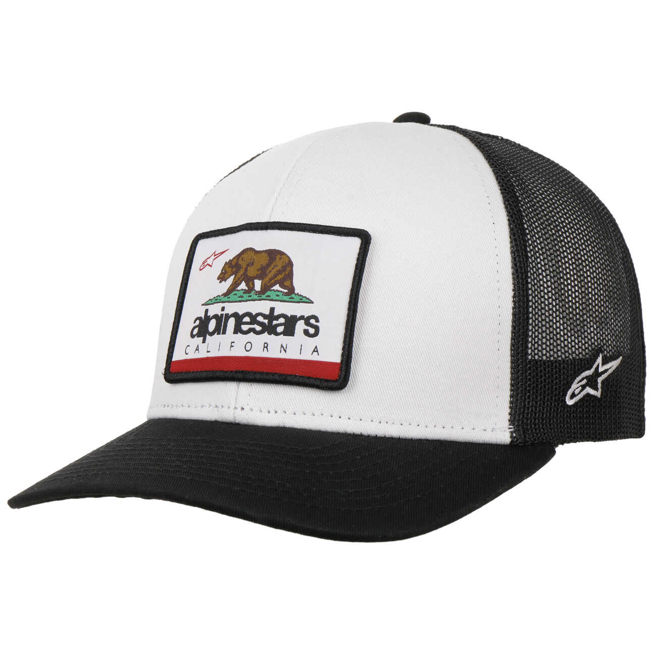 Czapka Trucker Cali by alpinestars, biały, One Size