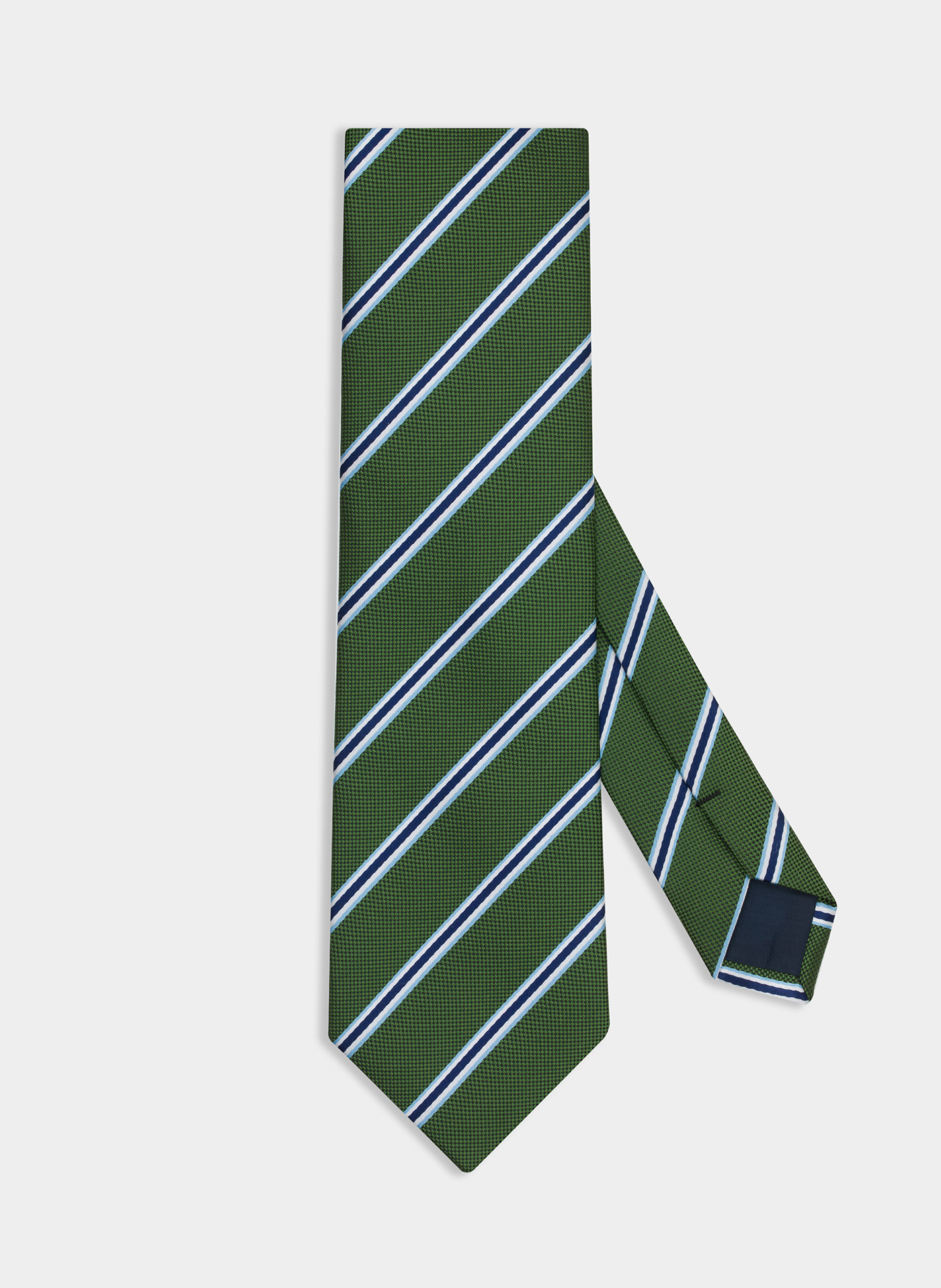 Krawat męski zielony P22SF-KX-021-Z-0