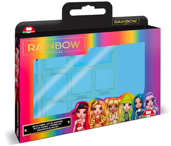 Rainbow High - pieczątki w walizce - Multiprint