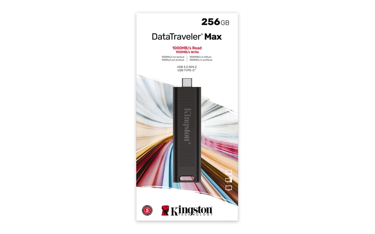KINGSTON 256GB USB3.2 Gen 2 DataTraveler Max