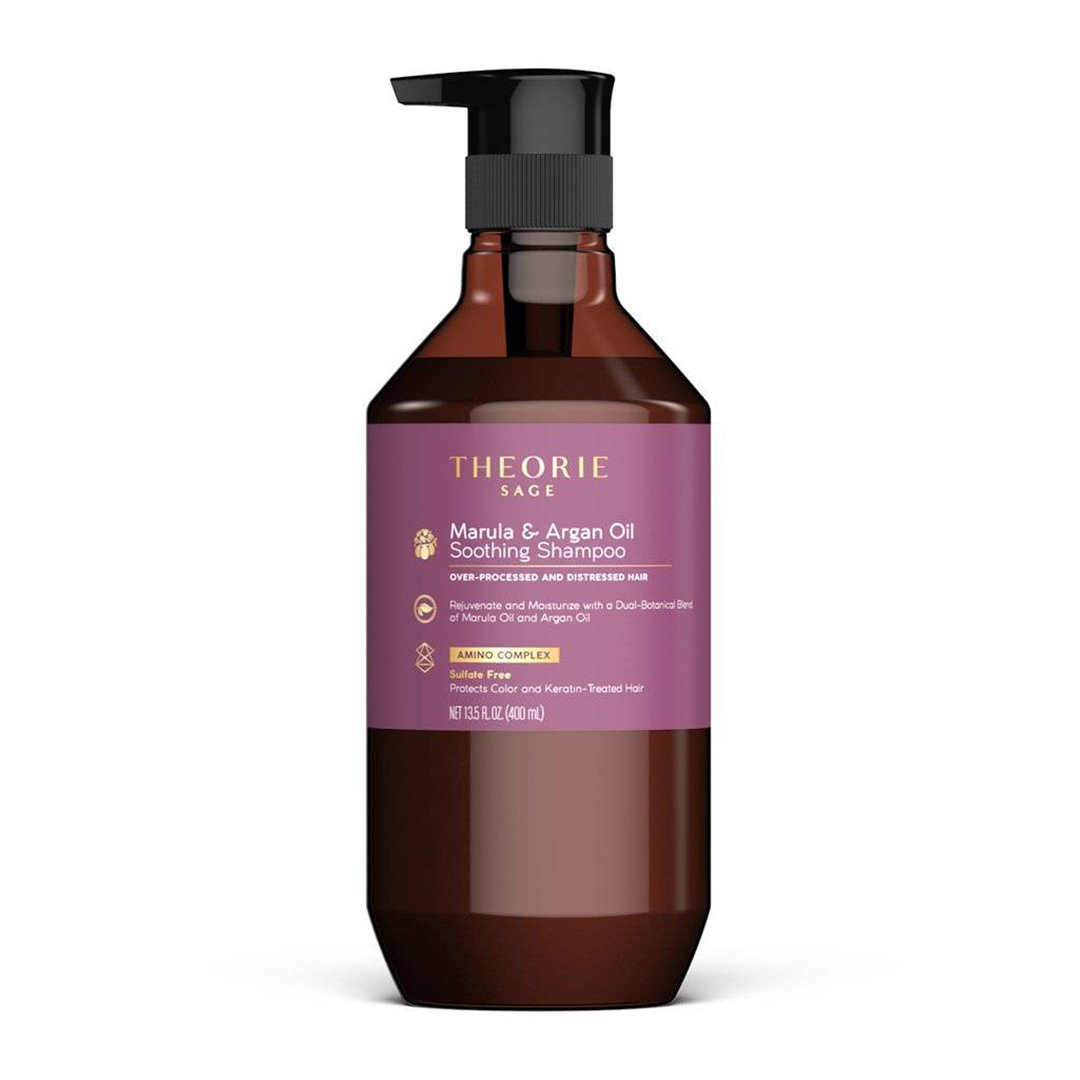 Argan Oil Theorie Sage Marula & Smoothing Shampoo wygładzający szampon do włosów zniszczonych i wymagających intensywnej regeneracji 400ml 107354-uniw