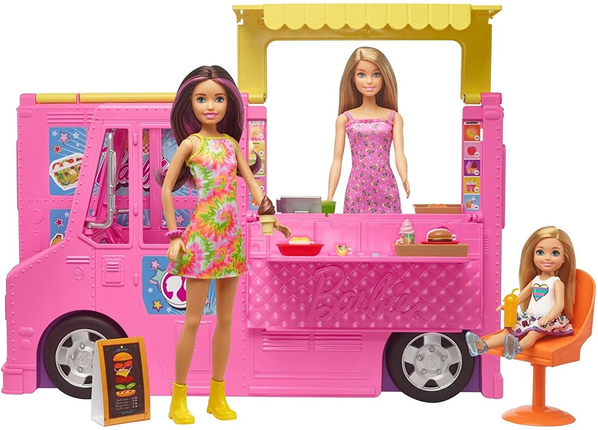 Barbie I Siostry - Food Truck - Barbie - Gwj58