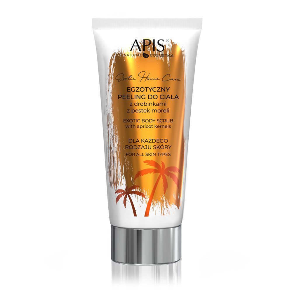 Apis ACTIVESHOP EXOTIC HOME CARE Egzotyczny peeling do ciała z drobinkami pestek moreli 200 ml