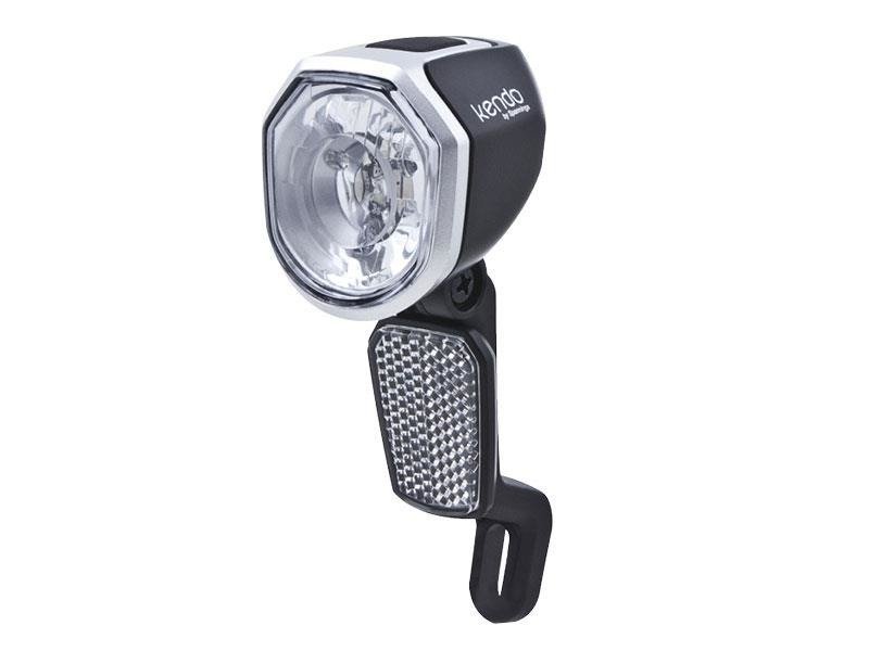 SPANNINGA Lampka przednia KENDO+ XDO 30 luxów/120 lumenów pod dynamo + kabel 55cm A-SNG-H057038