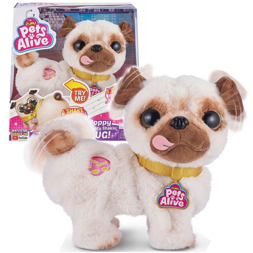 Maskotka Zuru Pets Alive 9521 Pusia interaktywny