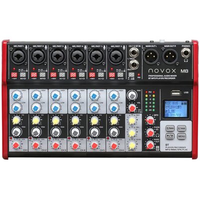 Novox M8 MKII mikser BT/MP3/USB