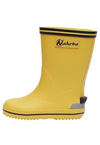 Naturino RAIN BOOT-kalosze przeciwdeszczowe, żółte, żółty, 28 EU