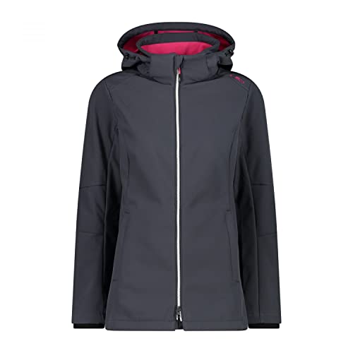 CMP, Damska kurtka z zamkiem błyskawicznym, damska, Titanio-Fucsia, 40