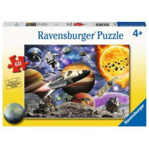 Ravensburger puzzle Astronauta w kosmosie 60 elementów