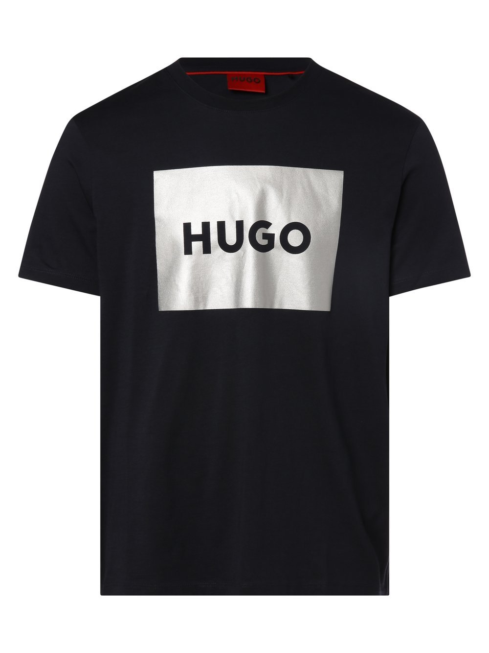 HUGO - T-shirt męski  Dulive_G, niebieski