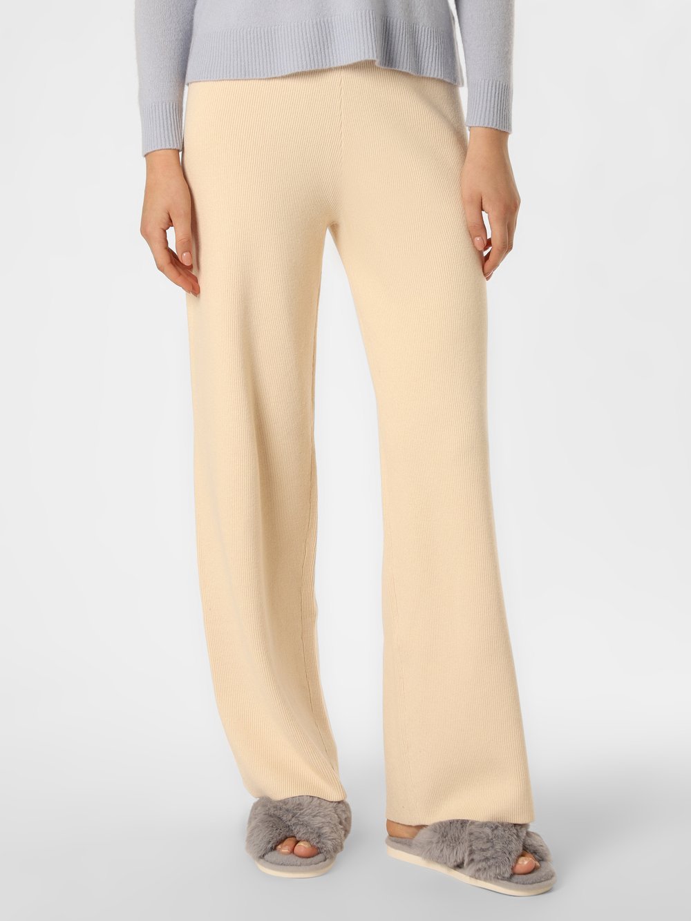 Calvin Klein - Spodnie damskie, beżowy