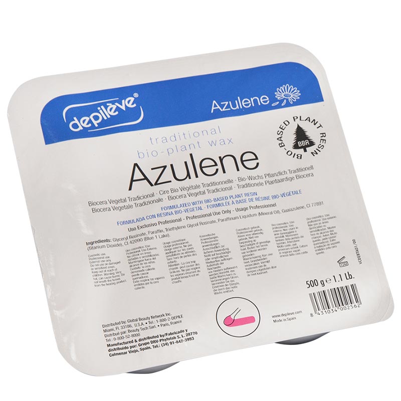 Depileve - Wosk Tradycyjny Biowax Azulene 1kg