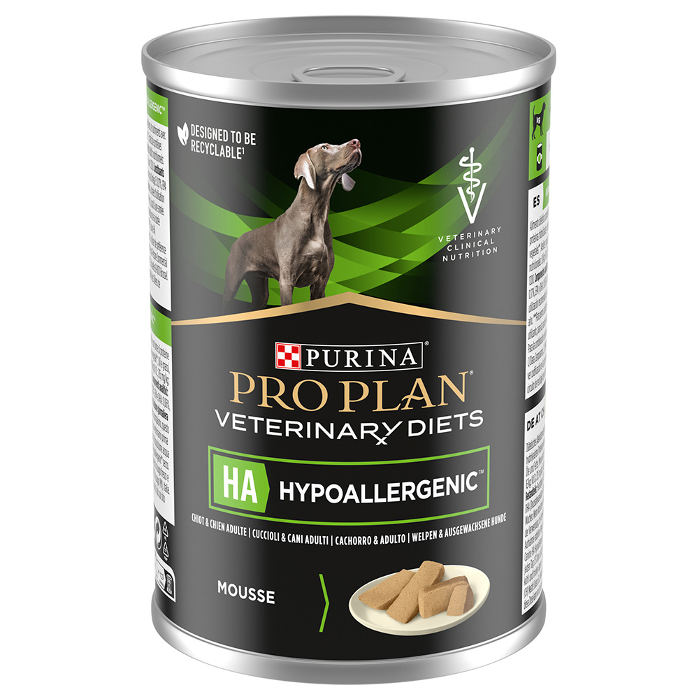 Purina Pro Plan Veterinary Diets Canine Mousse Hypoallergenic, 400 g