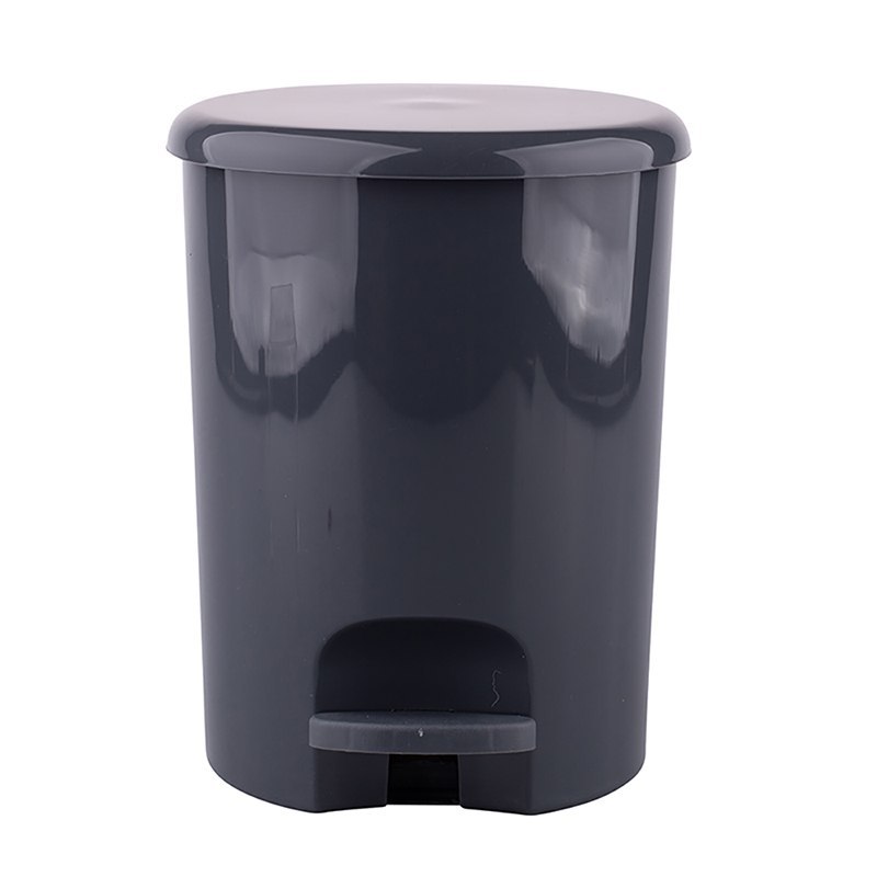 Kosz Omega 5l Z Pedałem Szary (4407) Lumarko!