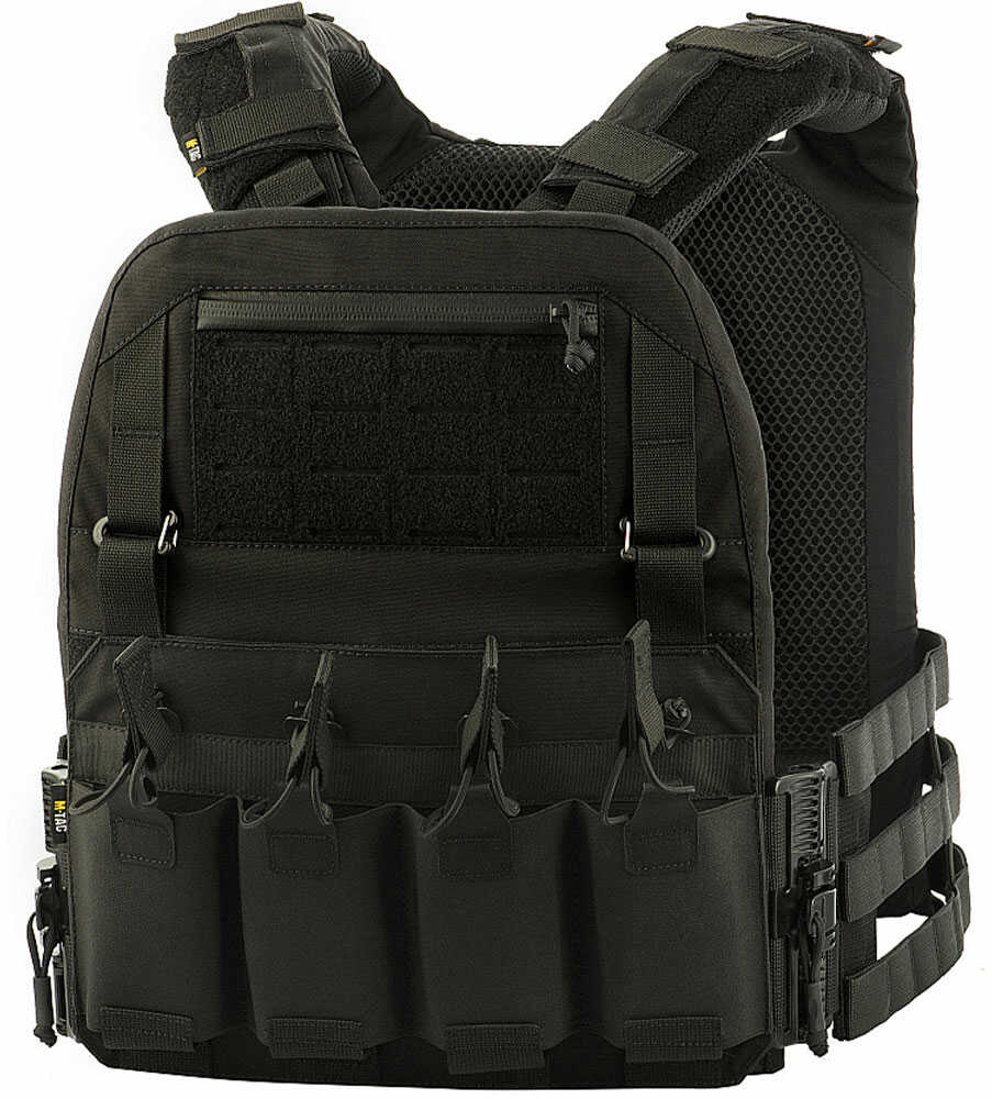 Kamizelka taktyczna typu Plate Carrier M-Tac Cuirass QRS Black - na płyty rozmiar L (10180002)