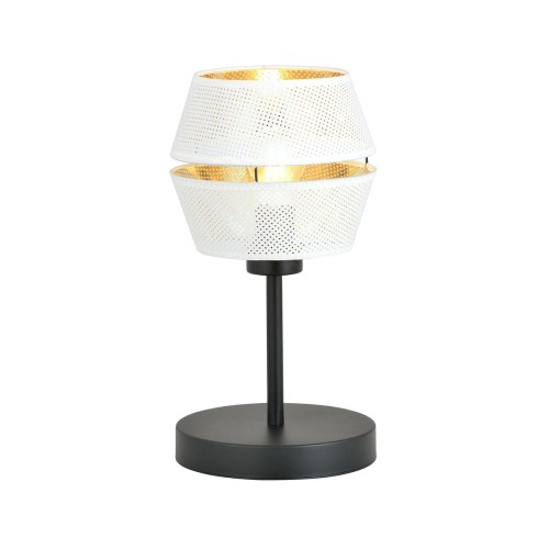 Malia lampa stołowa 1-punktowa biała/złota 1184/LN