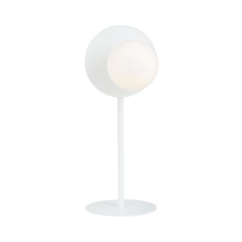 Oslo lampa stołowa 1-punktowa biała/opal 1189/LN