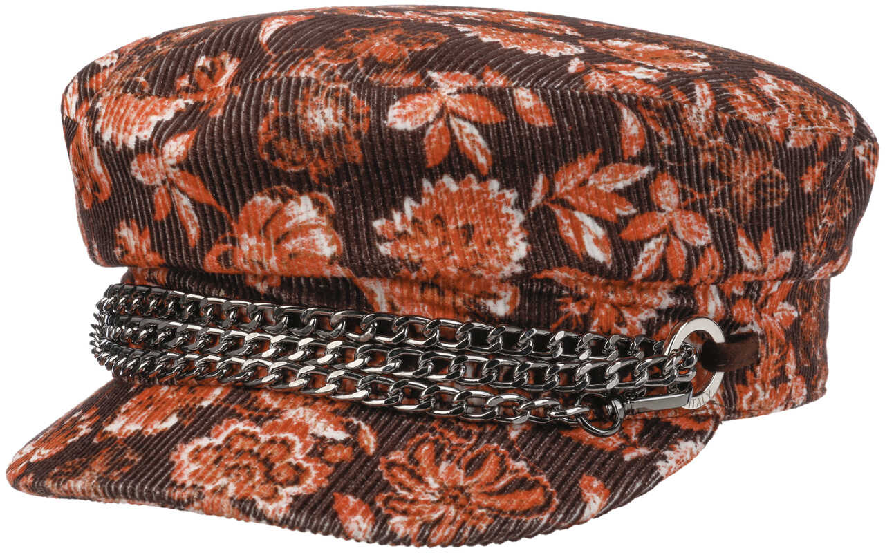 Czapka Żeglarska Flower Cord by Alfonso D Este, brązowy, One Size