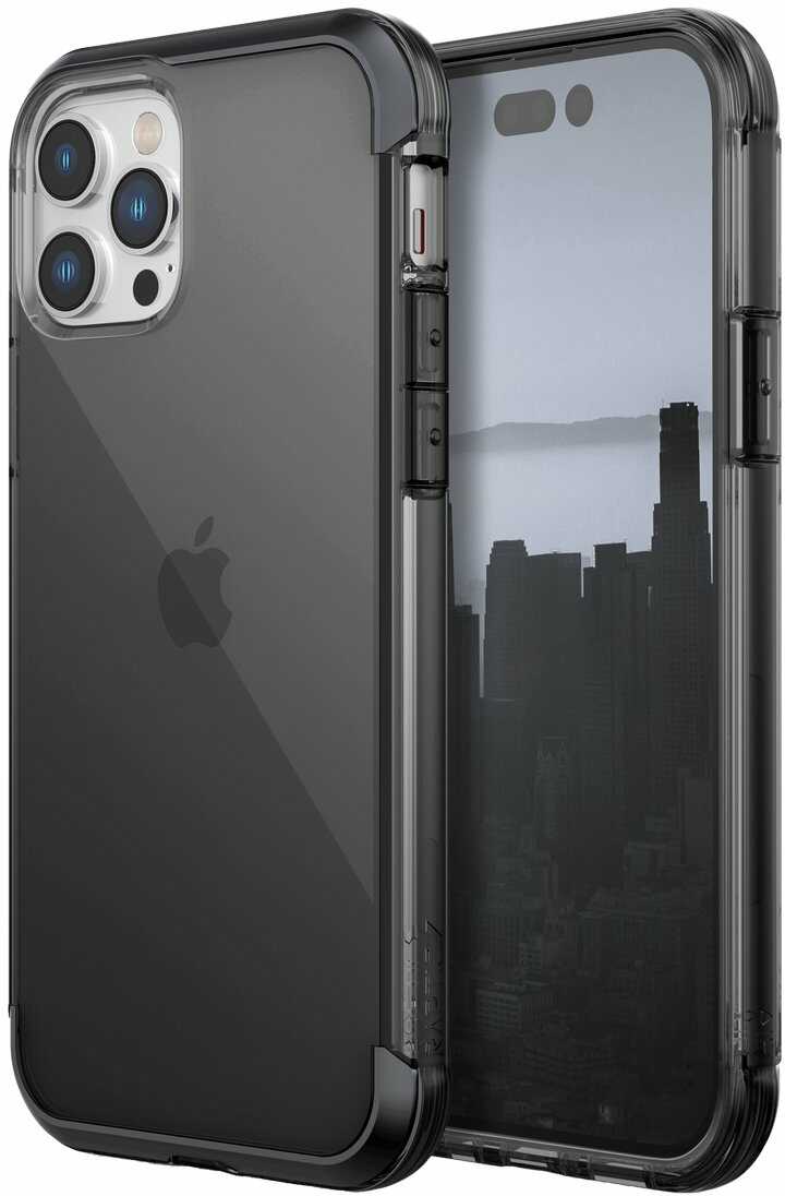 Raptic X-Doria Air Case etui iPhone 14 Pro Max pancerny pokrowiec czarny