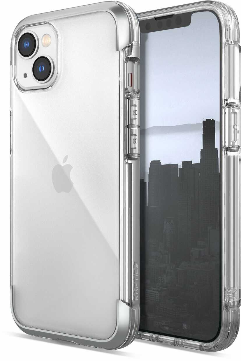 Raptic X-Doria Air Case etui iPhone 14 Plus pancerny pokrowiec srebrny