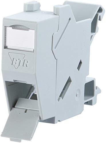 Metz BTR 10x E-DAT modul REG 88 IP20 unbestueckt zur Montage auf Hutschiene TH35 1TE 18mm lichtgrau unbestueck f 1x E-DAT 1309426103-E
