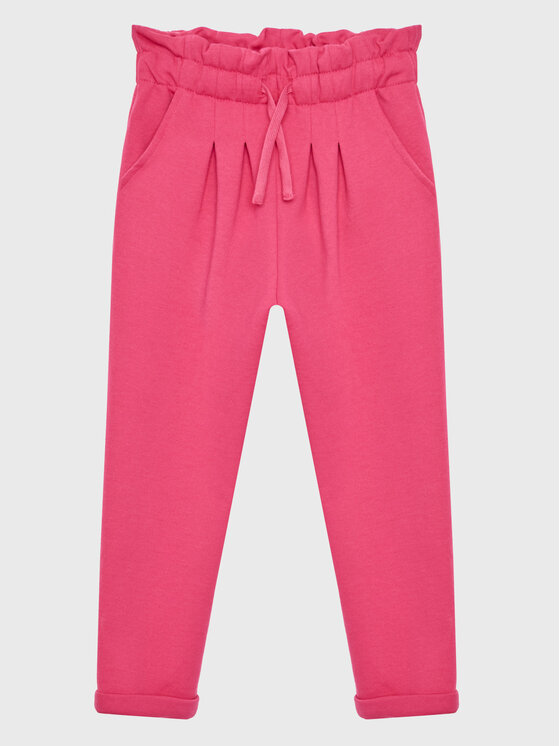 United Colors Of Benetton Spodnie dresowe 3JLXCF025 Różowy Regular Fit