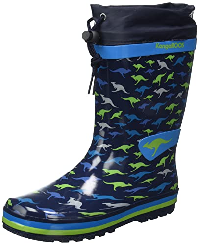 KangaROOS Męskie kalosze K-Rain, granatowe/Kangaroo, 35 EU
