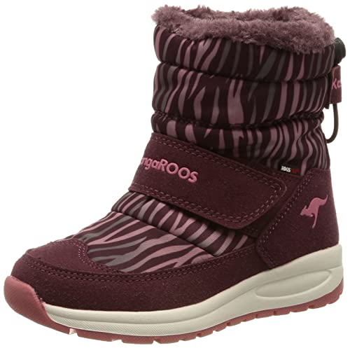 KangaROOS KP-Marty RTX kozaki, dk Berry/Zebra, 30 EU