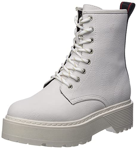 REPLAY Damskie buty DOC Optical półdługie kozaki, 061WHITE, 35 EU