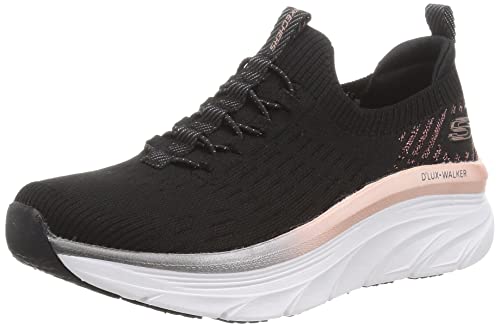 Skechers Damskie trampki D'LUX Walker, czarne, 2 UK