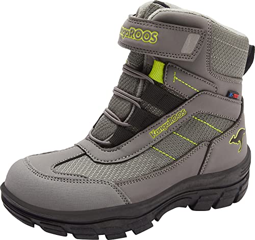 KangaROOS K-Leno Denali RTX kozaki, Steel Grey/Lime, 39 EU