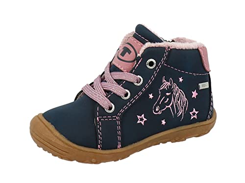 TOM TAILOR Dziewczęce 4272904 botki, Denim, 20 EU