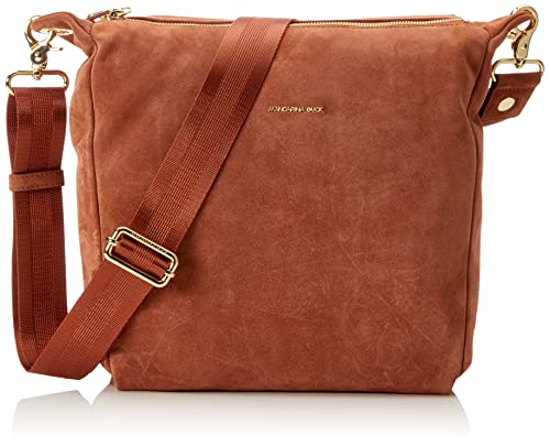 Mandarina Duck Damska miękka aksamitna torba listonoszka, siodło, Taglia Unica