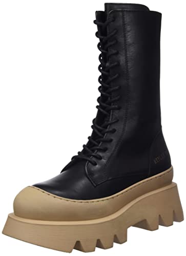 REPLAY Damskie buty Idem Lace półdługie kozaki, 003BLACK, 35 EU