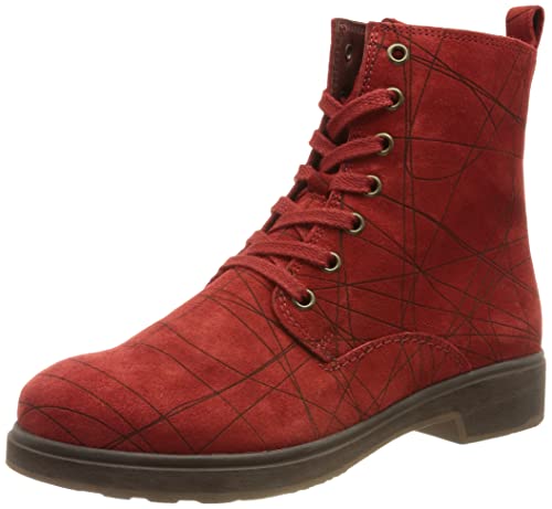 THINK! Damskie botki COGITA_3-000406 zrównoważone, lekko wyściełane, 5010 Fragola, 39 EU