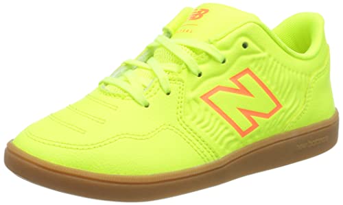 New Balance AUDAZO V5+ Control JNR w butach piłkarskich, żółty, 2,5 UK