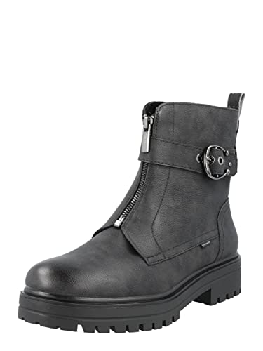 Tom Tailor Damskie sztyblety 4294809, czarne, 38 UE