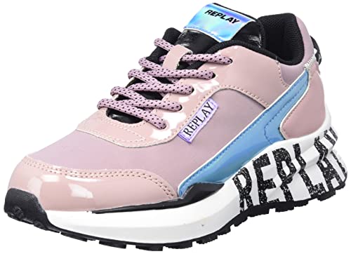 Replay Athena JR sneakersy dla chłopców i dziewczynek, 1289ROSE, 28 EU