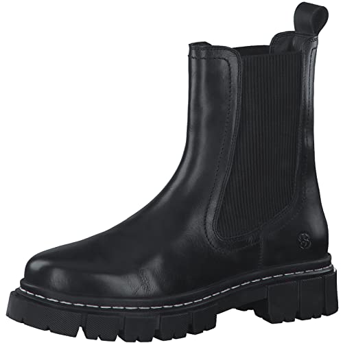 s.Oliver Damskie buty zimowe 5-5-26421-29, czarne, rozmiar 38 UE