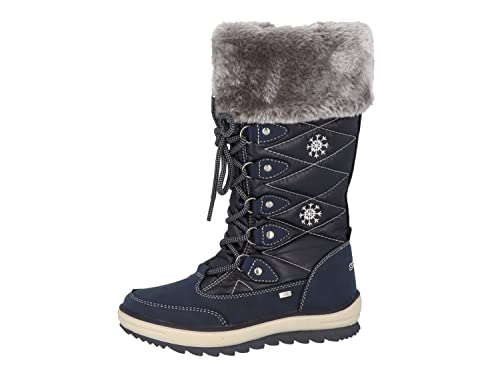 Tom Tailor Chłopcy, dziewczęcy, 4272101 kozaki śniegowe, denim, 28 EU