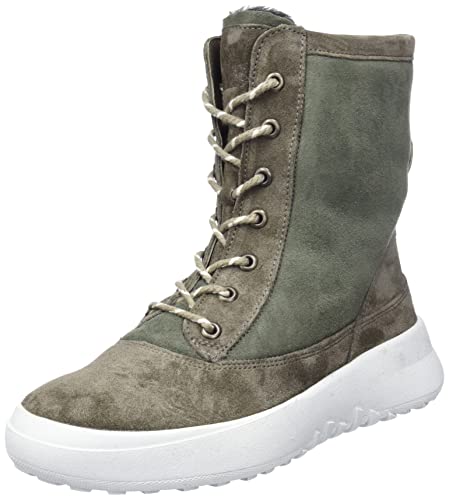 THINK! Damskie KUSABI_3-000643 barwione bez chromu żywa wełna kozaki śniegowe, 2000 grafitowe/kombi, 41,5 EU