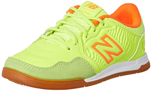 New Balance AUDAZO V5+ Command JNR w butach piłkarskich, żółty, 4,5 UK
