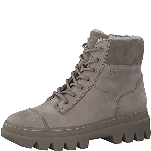 s.Oliver Damskie buty zimowe 5-5-26226-29, kolor taupe, rozmiar 36 UE