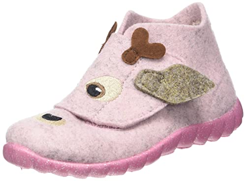Superfit Happy WOLLFILZ kapcie domowe, ROSA 5520, 23 EU