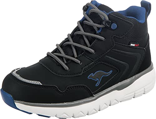 KangaROOS Buty dziecięce K-ts Kimo RTX Unisex, Jet Black Navy, 32 EU