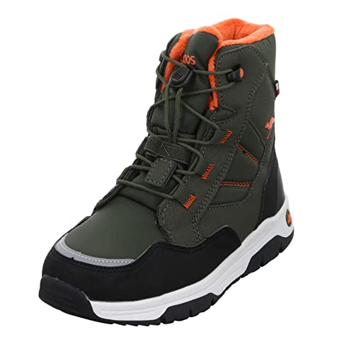 KangaROOS Buty dziecięce uniseks K-mj North RTX, Military Green Flame, 28 EU