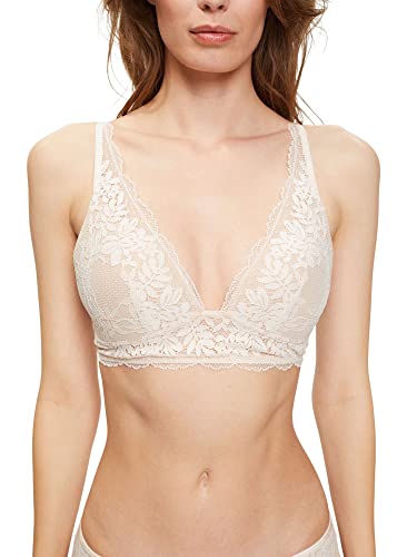 ESPRIT Bodywear Seasonal Lace RCS wirl.Push damski biustonosz wyściełany, piaskowy, 70 C