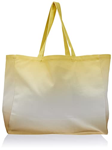 PIECES Women's PCVOILA Canvas Shopper FC, Mustard Gold, One Size