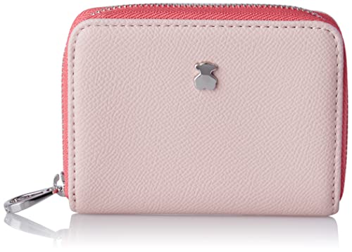 TOUS Damski 2001690013 Portfel New Dubai Saf Tri-Rosa, rozmiar M