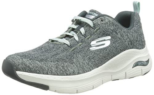 Skechers Damskie tenisówki Arch Fit, szałwia, 4 UK